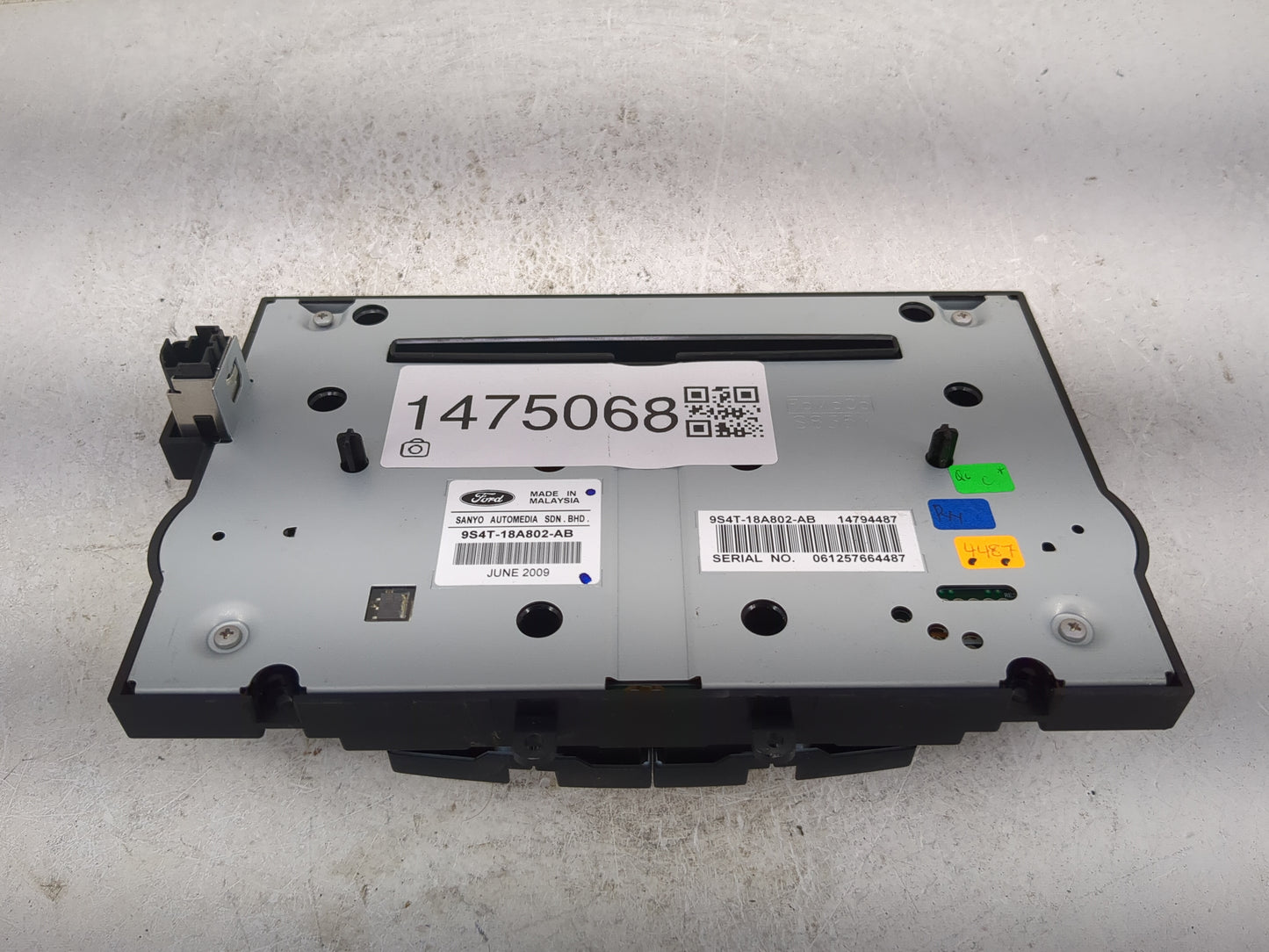 2009-2011 Ford Focus Radio Control Panel 1475068 - Oemusedautoparts1.com