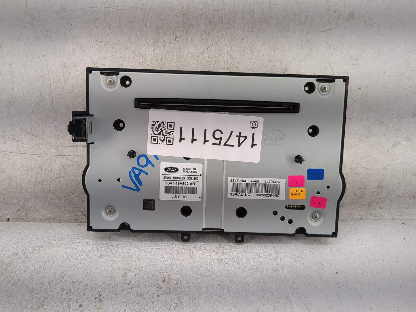 2009-2011 Ford Focus Radio Control Panel 1475111 - Oemusedautoparts1.com