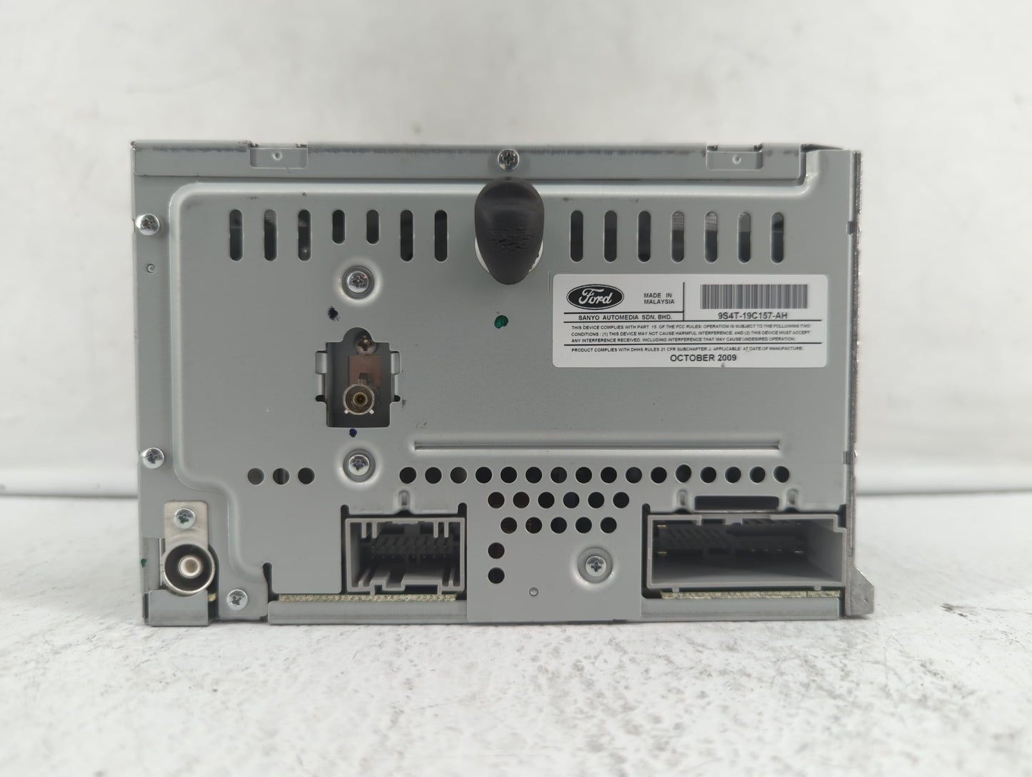 2010-2011 Ford Focus Radio AM FM Cd Player Receiver Replacement P/N:9S4T-19C869-BJ 9S4T-19C157-AH Fits Fits 2010 2011 OEM Us