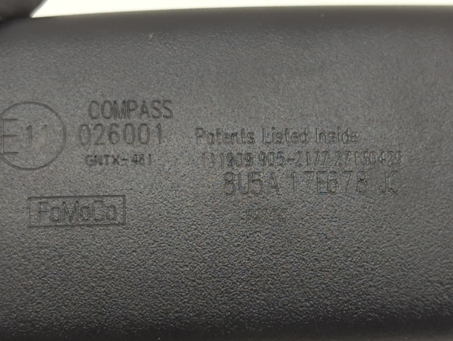2010 Ford Ford F150 Pickup Interior Rear View Mirror Replacement OEM Fits OEM Used Auto Parts - Oemusedautoparts1.com