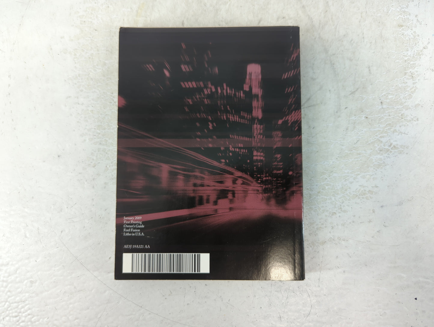 2010 Ford Fusion Owners Manual Book Guide P/N:AE5J 19A321 AA OEM Used Auto Parts - Oemusedautoparts1.com