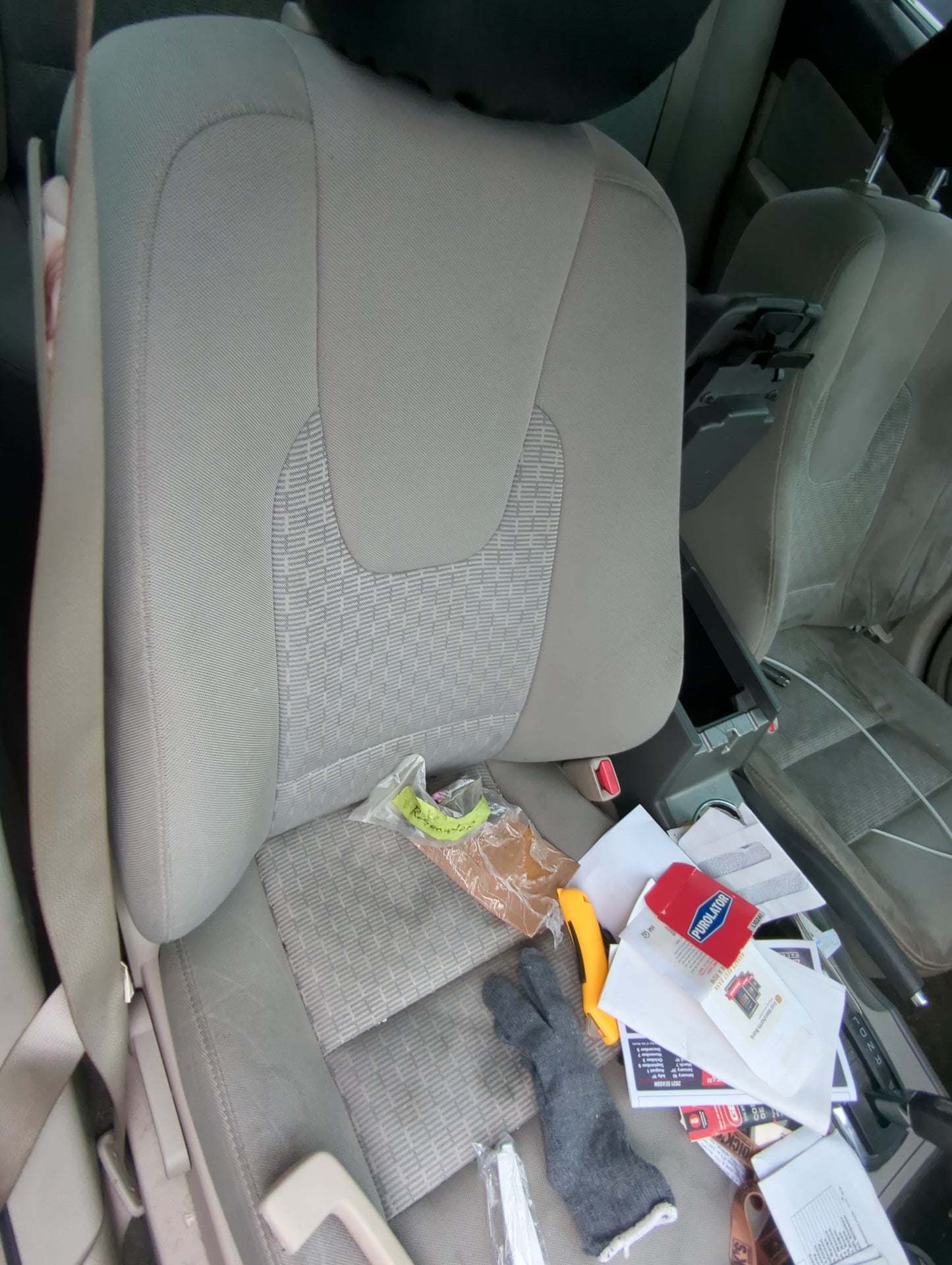 2010-2010 Ford Fusion Passenger Front Seat Oem Grey - Oemusedautoparts1.com