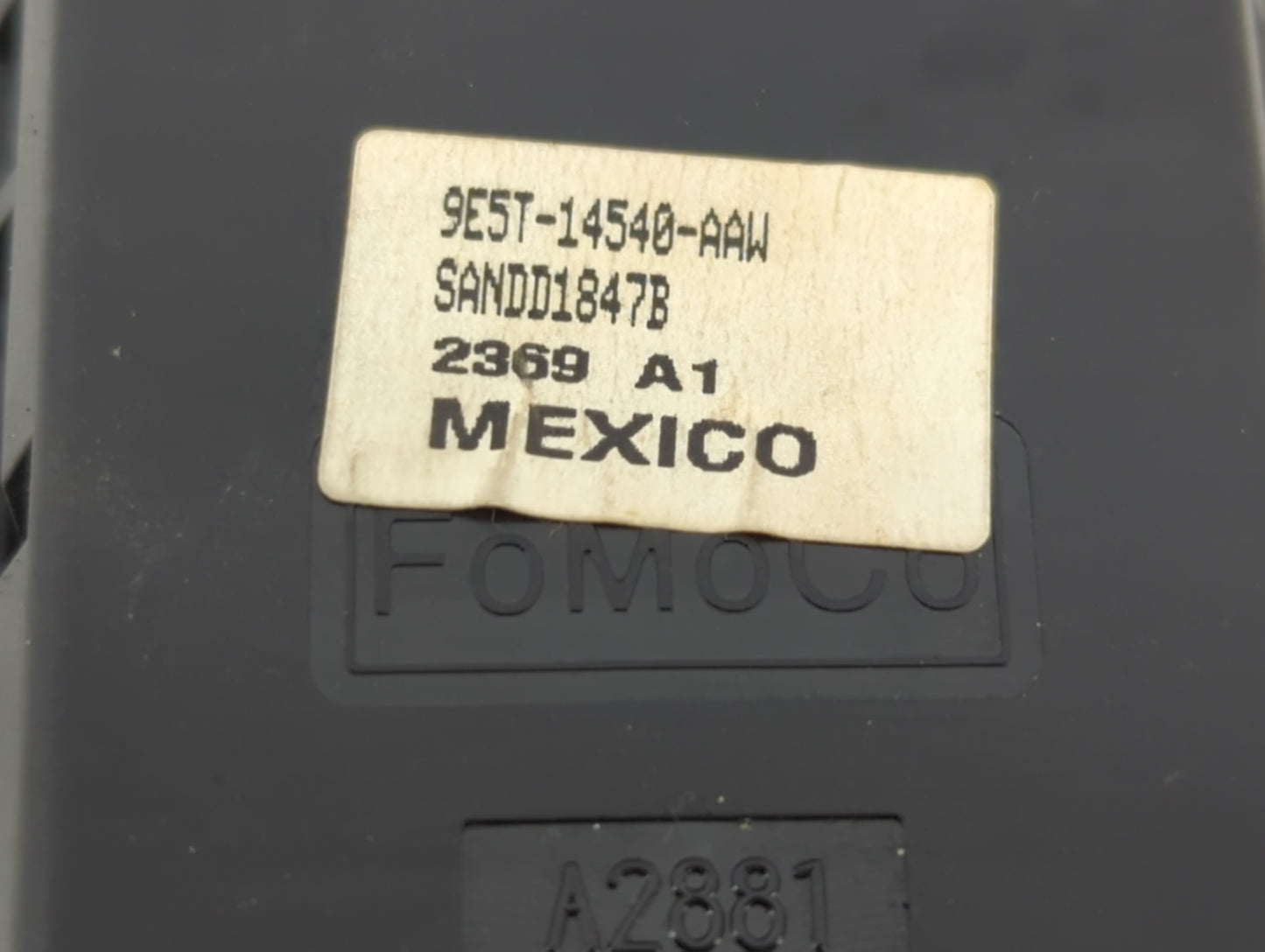 2010-2012 Ford Fusion Master Power Window Switch Replacement Driver Side Left P/N:9E5T-14540-AAW Fits Fits 2010 2011 2012 OE