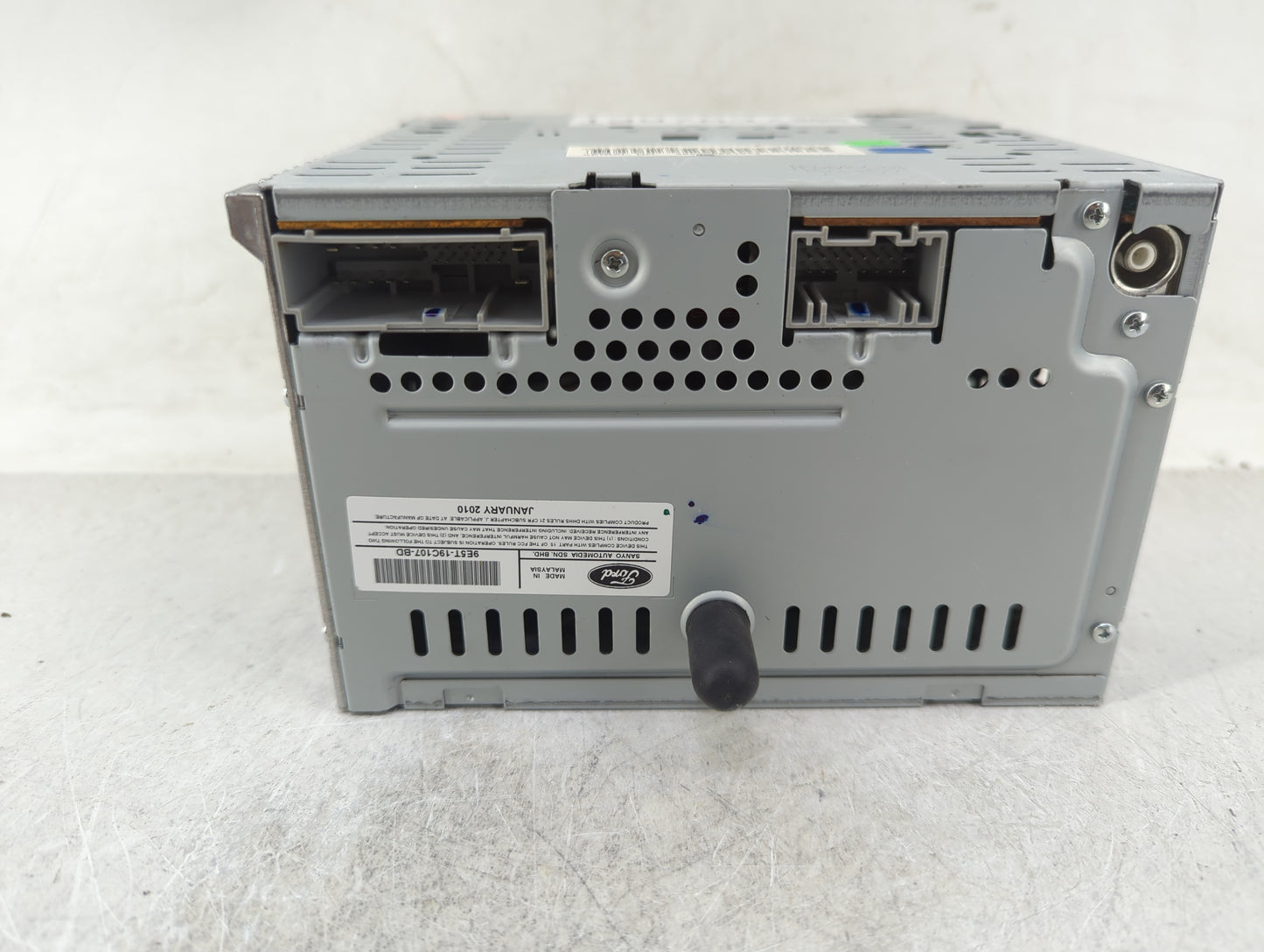 2010 Ford Fusion Radio AM FM Cd Player Receiver Replacement P/N:9E5T-19C107-BD Fits OEM Used Auto Parts - Oemusedautoparts1.