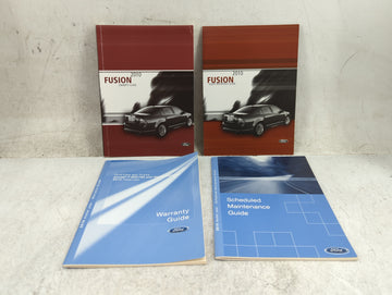 2010 Ford Fusion Owners Manual Book Guide P/N:AE5J19A321AB AE5J19G217AB OEM Used Auto Parts