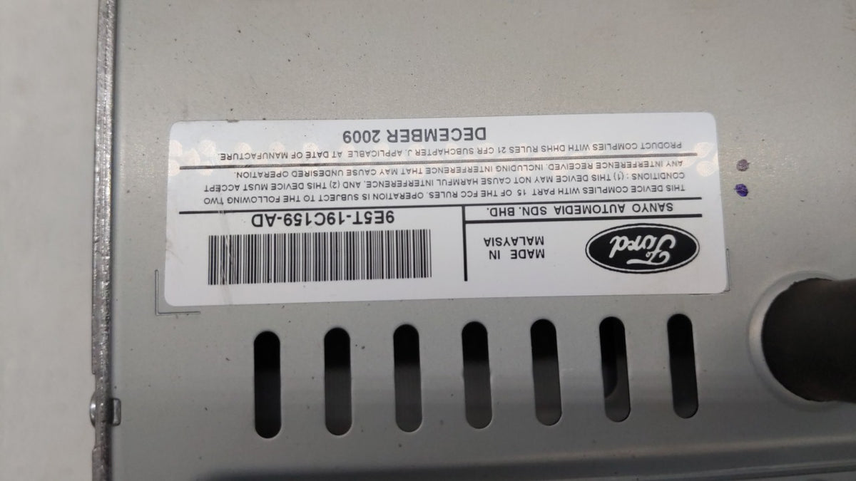 2010-2010 Ford Fusion Am Fm Cd Player Radio Receiver 147895 - Oemusedautoparts1.com