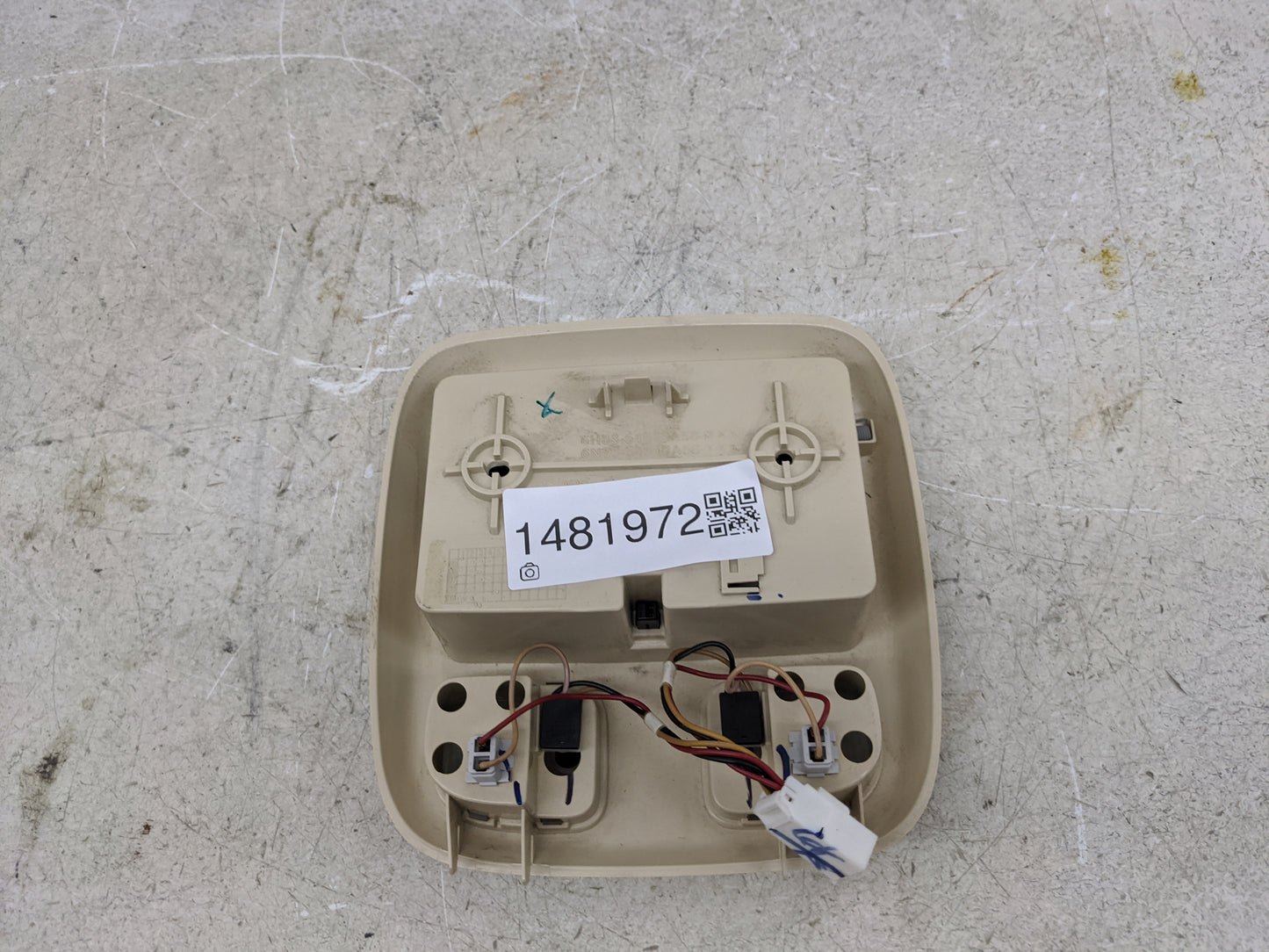 2010-2012 Ford Fusion Overhead Roof Console Tan - Oemusedautoparts1.com