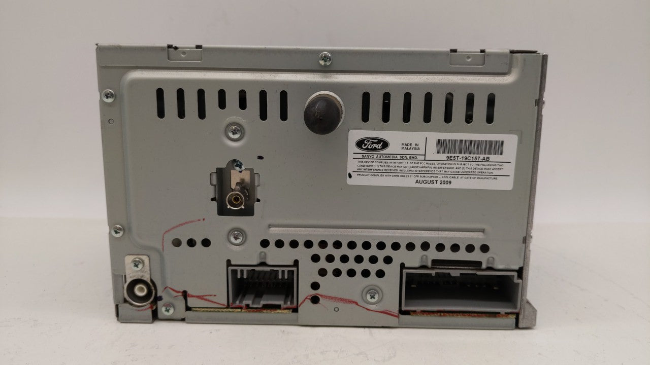 2010 Ford Fusion Radio AM FM Cd Player Receiver Replacement P/N:9E5T-19C157-AB Fits OEM Used Auto Parts - Oemusedautoparts1.