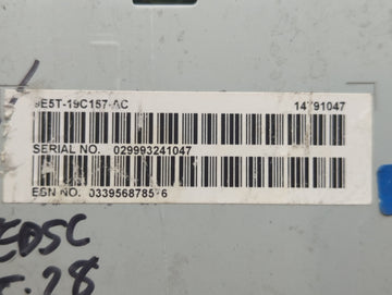 2010-2010 Ford Fusion Am Fm Cd Player Radio Receiver