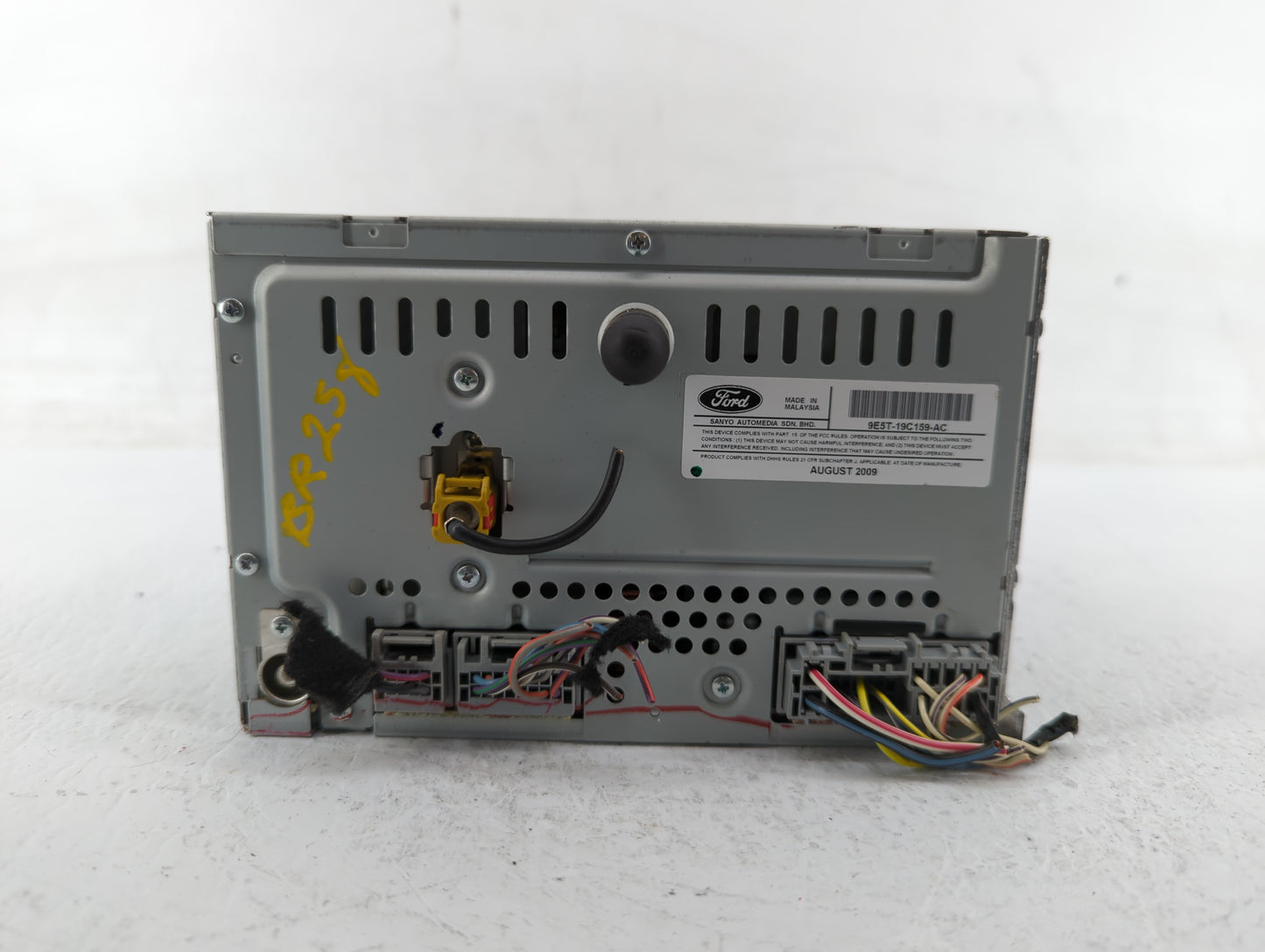 2010 Ford Fusion Radio AM FM Cd Player Receiver Replacement P/N:9E5T-19C159-AC AE5H-18C612-ET, 9E5T-19C159-AD Fits OEM Used