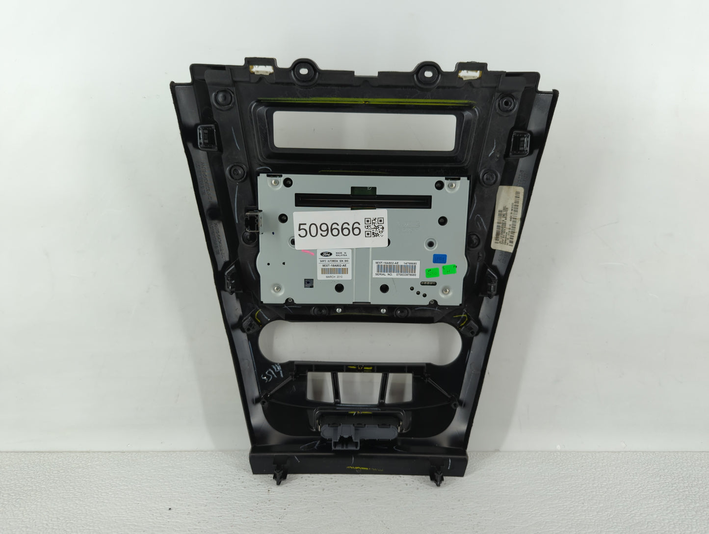 2010 Ford Fusion Radio Control Panel - Oemusedautoparts1.com