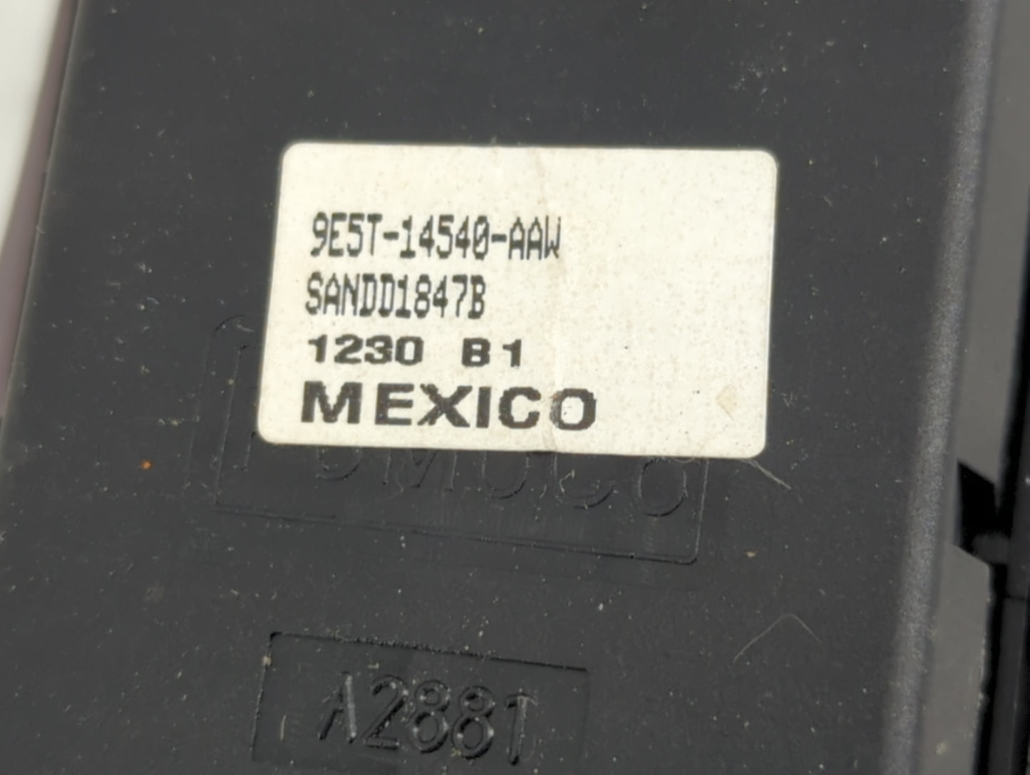 2010-2012 Ford Fusion Master Power Window Switch Replacement Driver Side Left P/N:9E5T-14540-AAW Fits OEM Used Auto Parts -