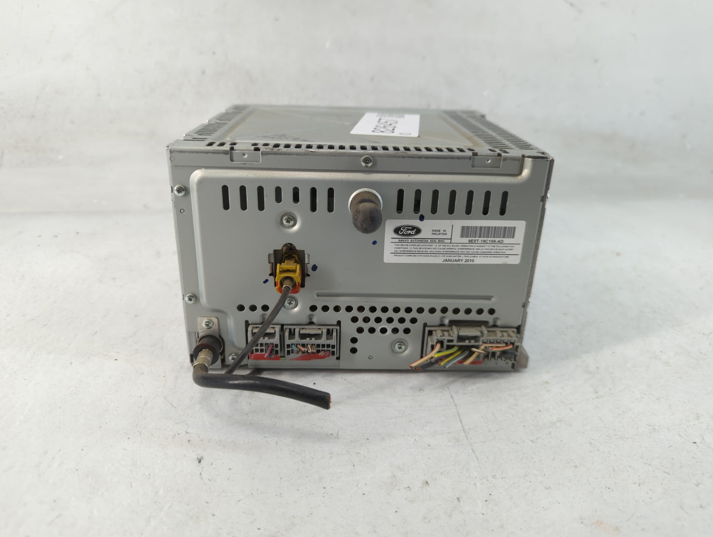 2010 Ford Fusion Radio AM FM Cd Player Receiver Replacement P/N:9E5T-19C159-AD Fits OEM Used Auto Parts - Oemusedautoparts1.