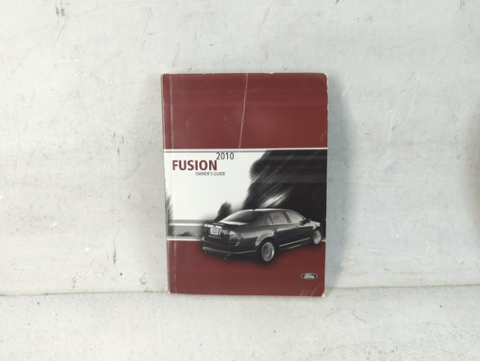 2010 Ford Fusion Owners Manual Book Guide P/N:AE5J 19A321 AA OEM Used Auto Parts
