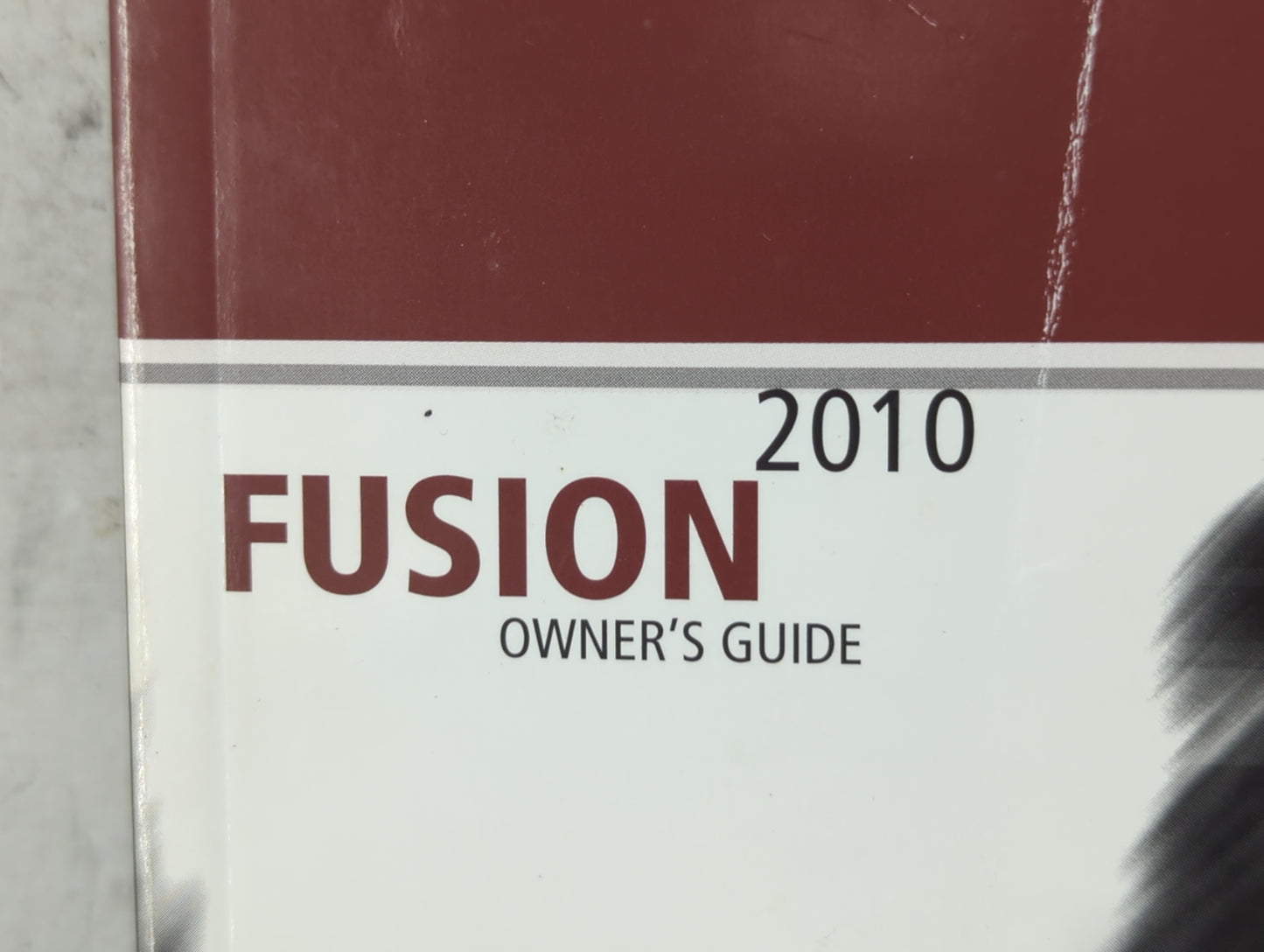 2010 Ford Fusion Owners Manual Book Guide P/N:AE5J 19A321 AA OEM Used Auto Parts - Oemusedautoparts1.com