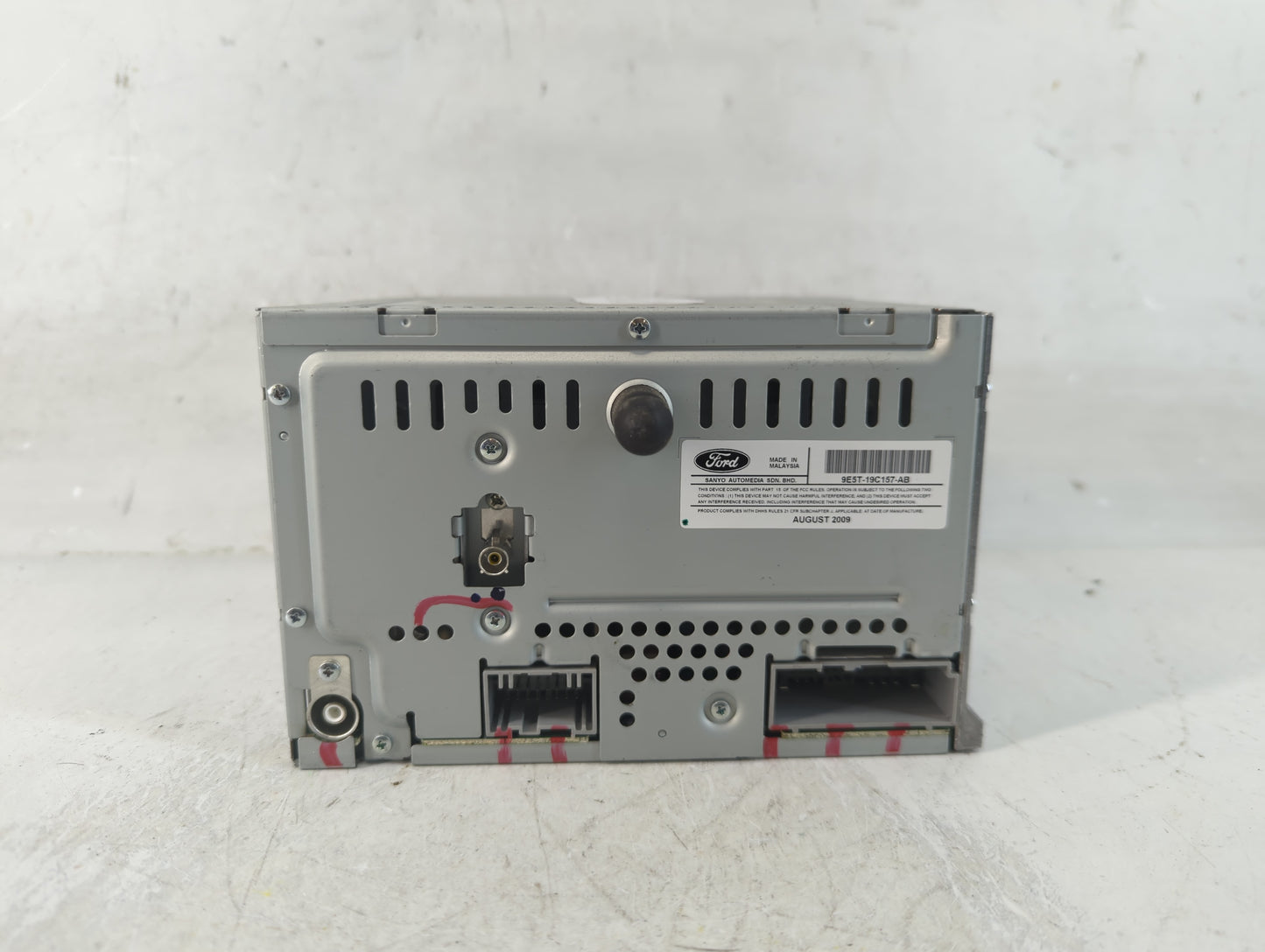 2010 Ford Fusion Radio AM FM Cd Player Receiver Replacement P/N:9E5T-19C157-AB Fits OEM Used Auto Parts - Oemusedautoparts1.