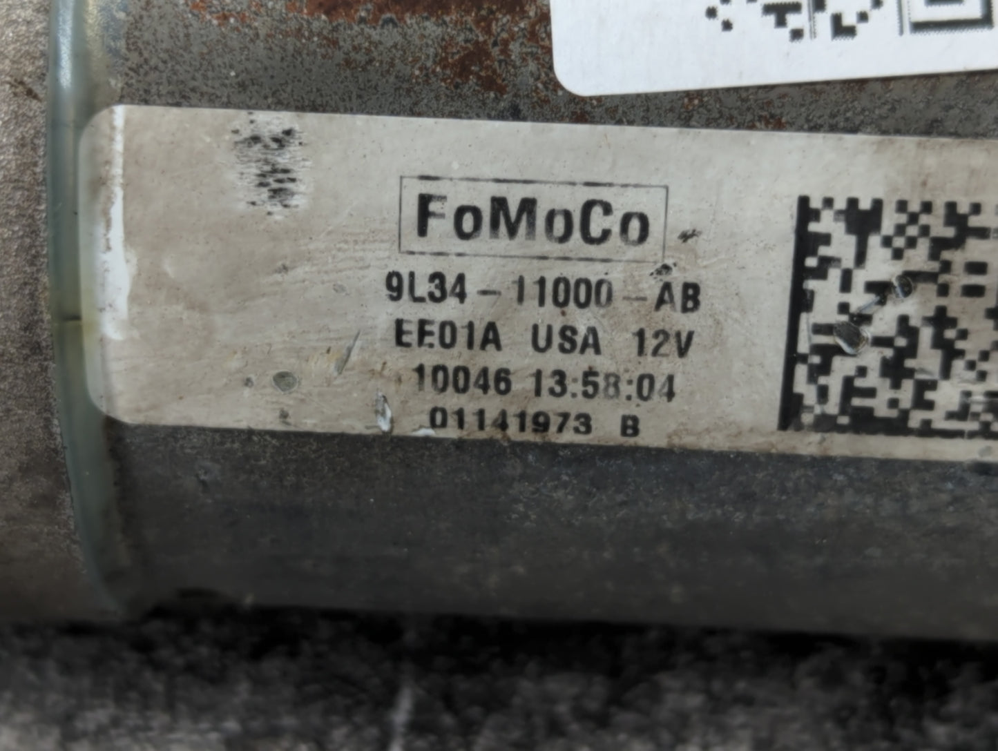 2005-2010 Ford Mustang Car Starter Motor Solenoid OEM P/N:9L34-11000-AB Fits OEM Used Auto Parts - Oemusedautoparts1.com