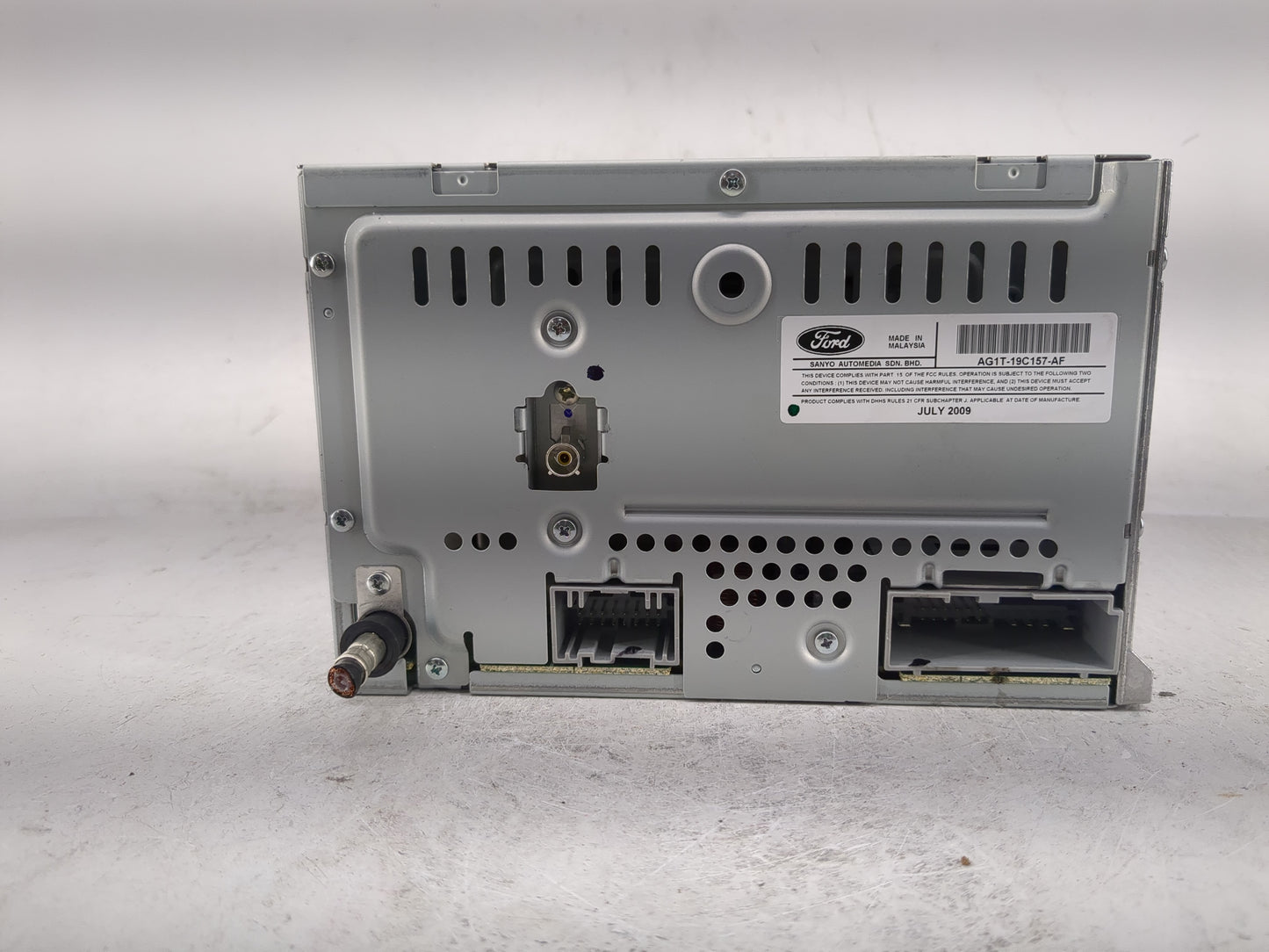 2010 Ford Taurus Radio AM FM Cd Player Receiver Replacement P/N:AG1T-19C157-AF Fits OEM Used Auto Parts - Oemusedautoparts1.