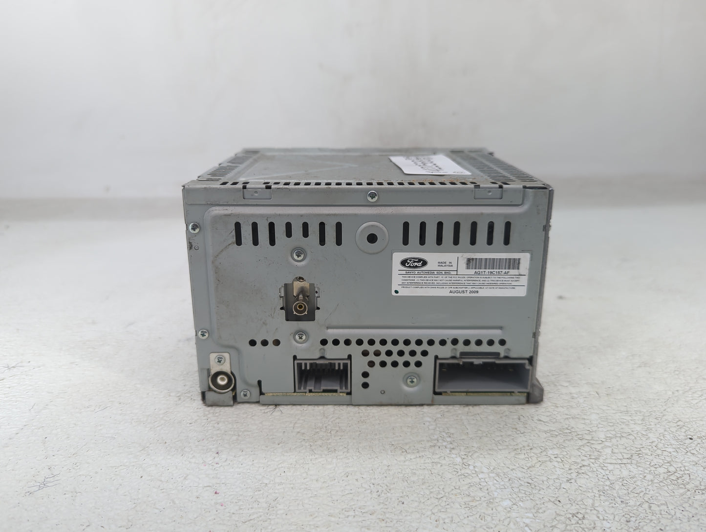 2010 Ford Taurus Radio AM FM Cd Player Receiver Replacement P/N:AG1T-19C157-AF Fits OEM Used Auto Parts - Oemusedautoparts1.