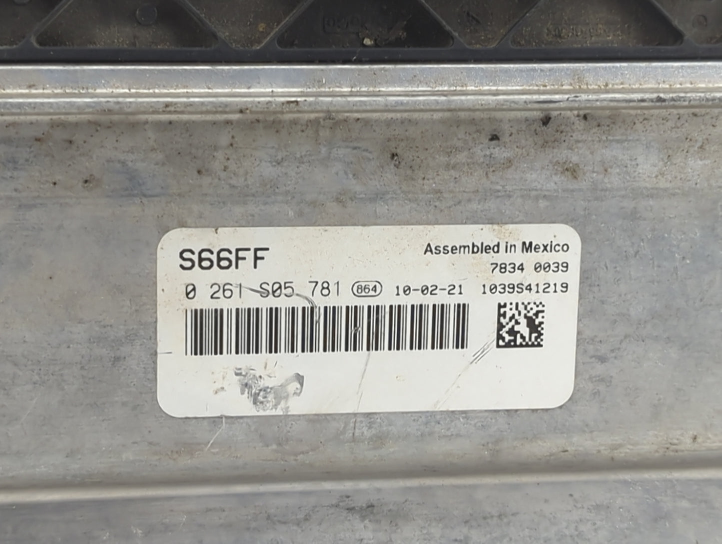 2010 Ford Taurus PCM Engine Control Computer ECU ECM PCU OEM P/N:AA5A-12A650-ABB, AA5A-12B684-CA, 0261S05781 Fits OEM Used A