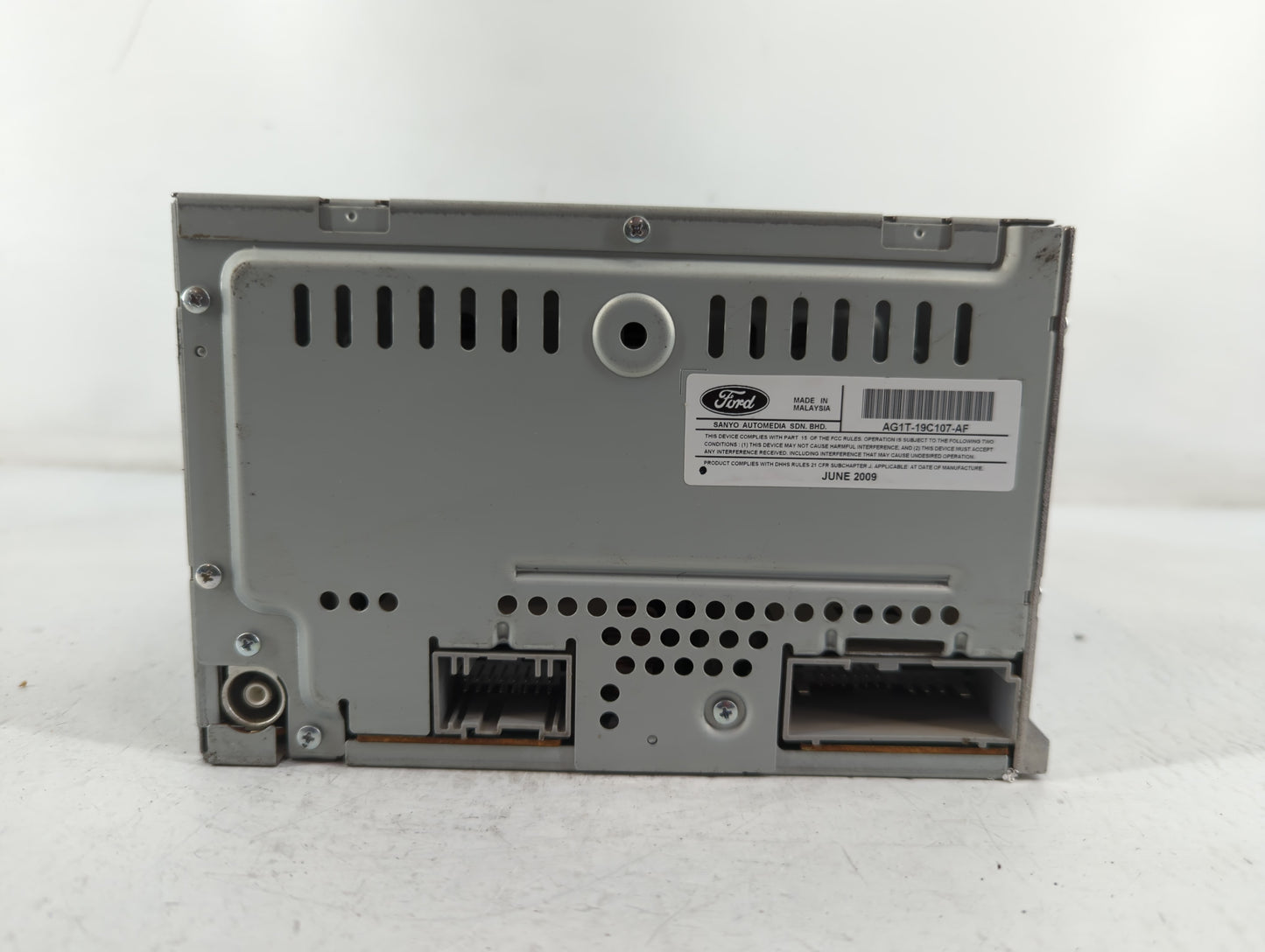 2010 Ford Taurus Radio AM FM Cd Player Receiver Replacement P/N:AG1T-19C107-AF Fits OEM Used Auto Parts - Oemusedautoparts1.