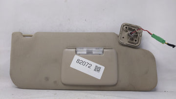 2010-2011 Ford Taurus Sun Visor Shade Replacement Passenger Right Mirror Fits Fits 2010 2011 OEM Used Auto Parts