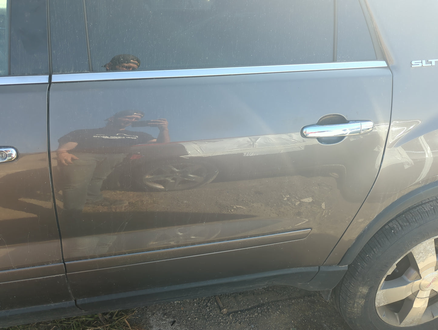 2007-2017 Gmc Acadia Driver Rear Door Oem - Oemusedautoparts1.com
