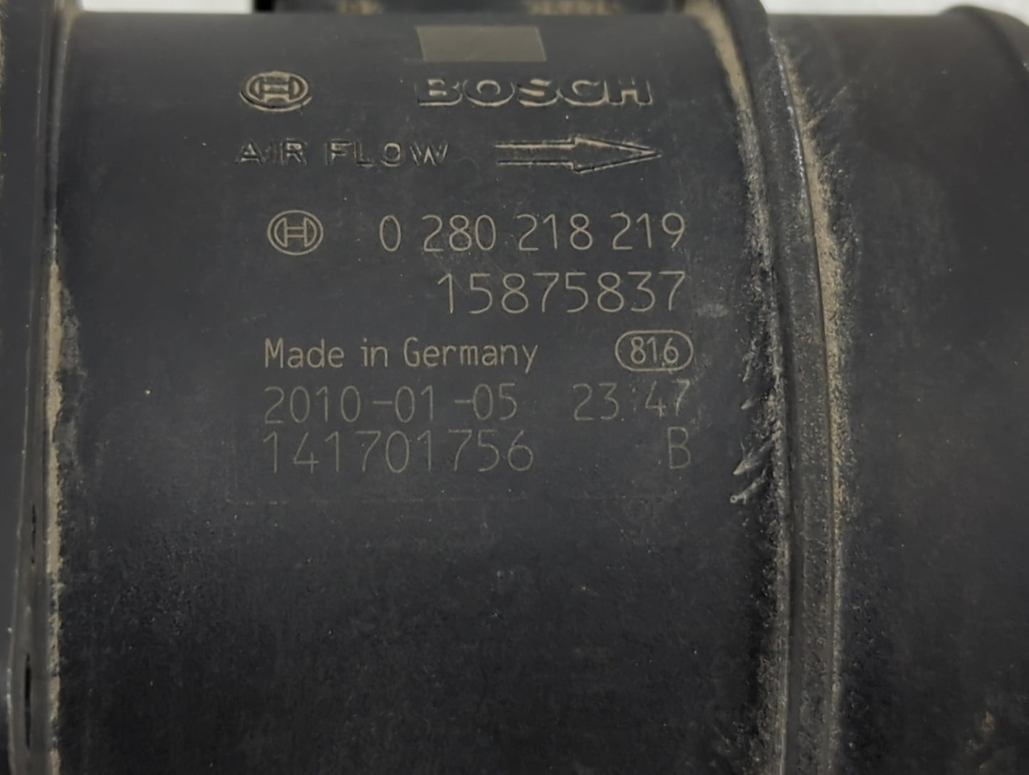 2009-2011 Gmc Acadia Mass Air Flow Meter Maf 1487645 - Oemusedautoparts1.com