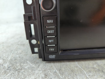 2010 Gmc Acadia Radio AM FM Cd Player Receiver Replacement P/N:20900944 10GMT968BTNAV2, 28237167 Fits OEM Used Auto Parts