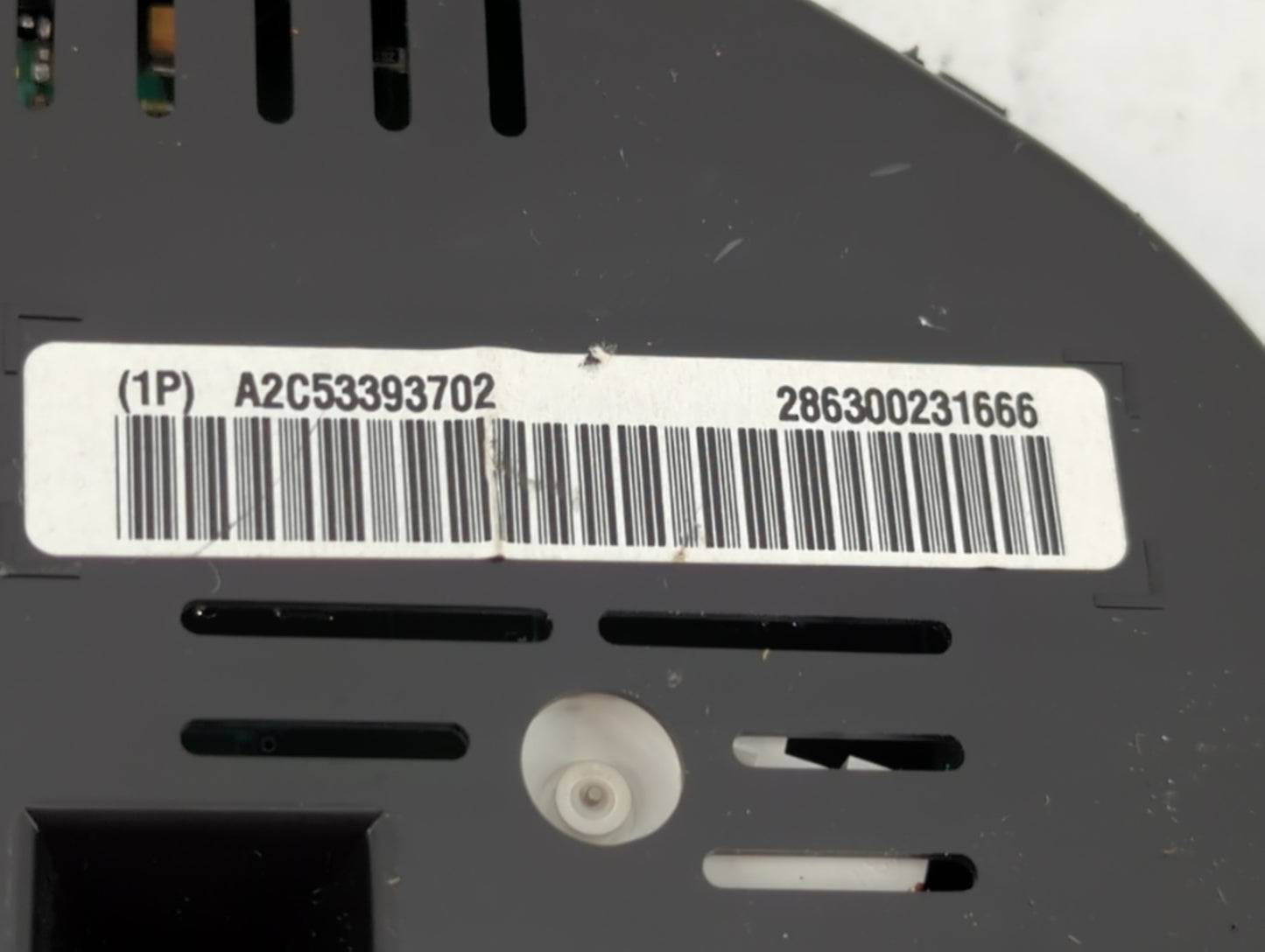 2010 Gmc Terrain Instrument Cluster Speedometer Gauges P/N:286300231666 A2C53393702 Fits OEM Used Auto Parts - Oemusedautopa