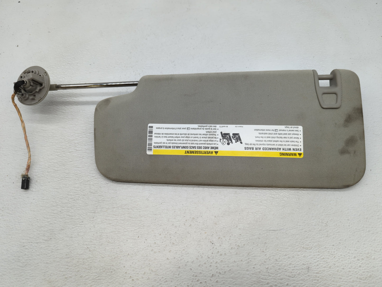 2010-2017 Gmc Terrain Sun Visor Shade Replacement Passenger Right Mirror Fits Fits 2010 2011 2012 2013 2014 2015 2016 2017 O