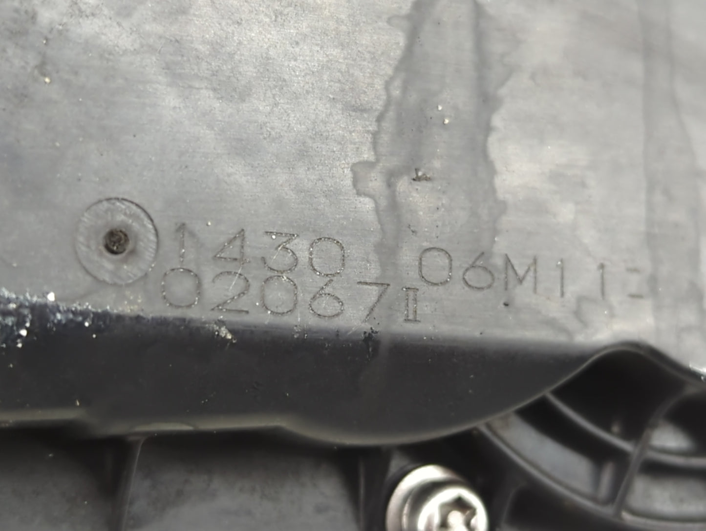 2008-2012 Honda Accord Throttle Body P/N:1430 06M11 Fits Fits 2008 2009 2010 2011 2012 OEM Used Auto Parts - Oemusedautopart