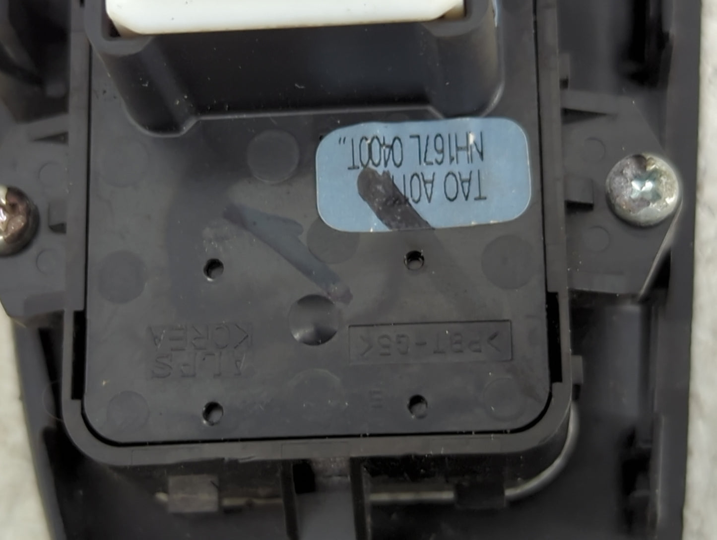 2008-2012 Honda Accord Master Power Window Switch Replacement Driver Side Left Fits Fits 2008 2009 2010 2011 2012 OEM Used A