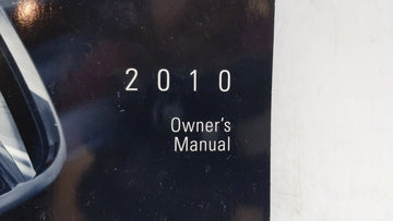 2010 Honda Accord Owners Manual Book Guide OEM Used Auto Parts