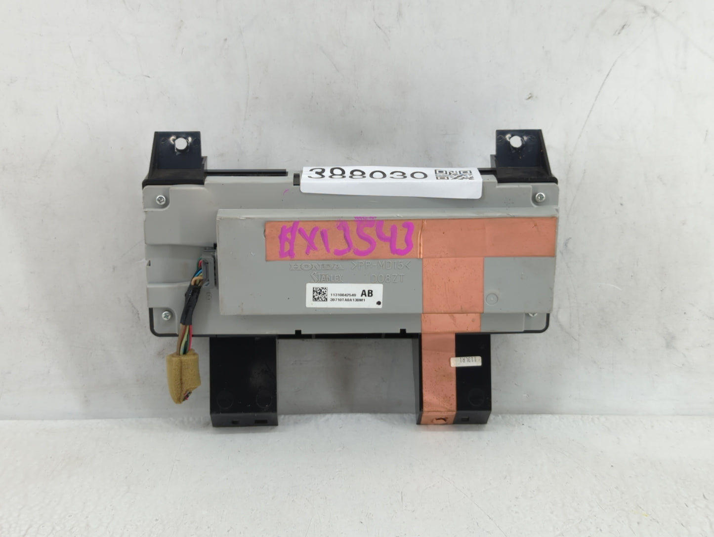 2010-2012 Honda Accord Am Fm Cd Player Radio Receiver - Oemusedautoparts1.com