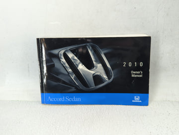 2010 Honda Accord Owners Manual Book Guide P/N:00X31-TA5-6200 OEM Used Auto Parts