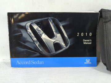 2010 Honda Accord Owners Manual Book Guide P/N:00X31-TA5-6201 OEM Used Auto Parts