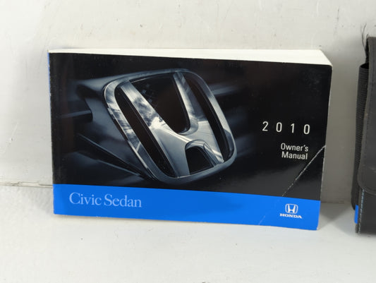 2010 Honda Civic Owners Manual Book Guide P/N:00X31-SNA-6400 OEM Used Auto Parts