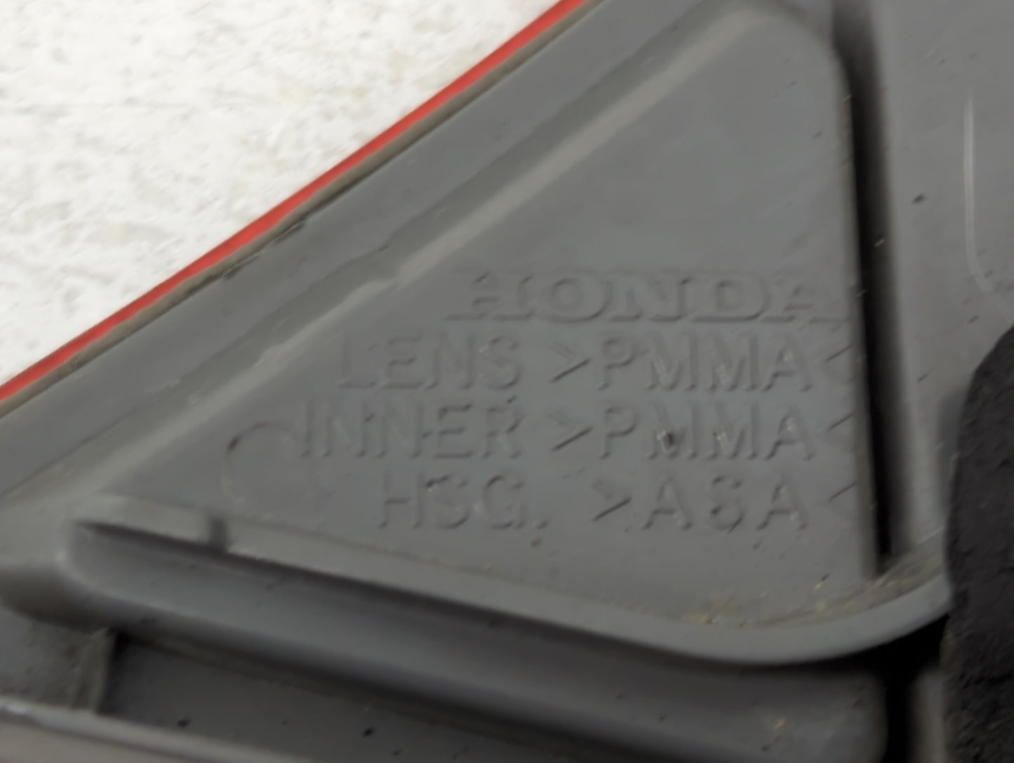 2006-2011 Honda Civic Tail Light Assembly Passenger Right OEM Fits Fits 2006 2007 2008 2009 2010 2011 OEM Used Auto Parts -