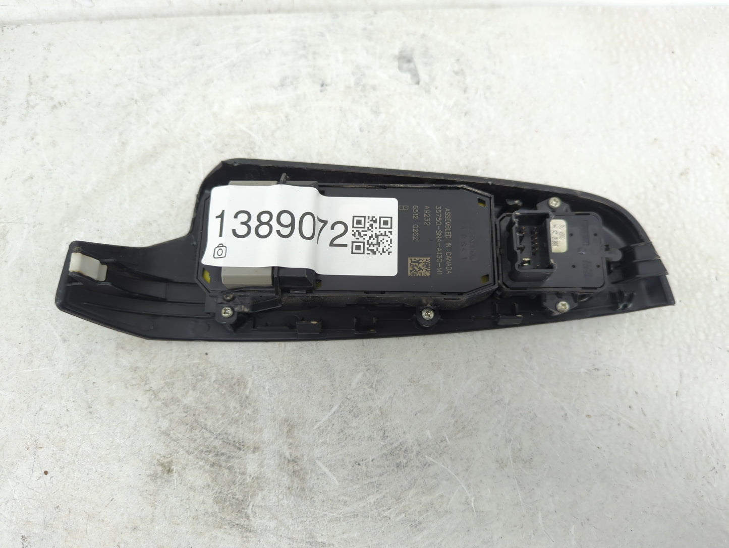2006-2011 Honda Civic Master Power Window Switch Replacement Driver Side Left P/N:35750-SNA-A130-M1 Fits OEM Used Auto Parts