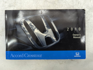 2010 Honda Crosstour Owners Manual Book Guide P/N:31TP6600 00X31-TP6-6001 OEM Used Auto Parts
