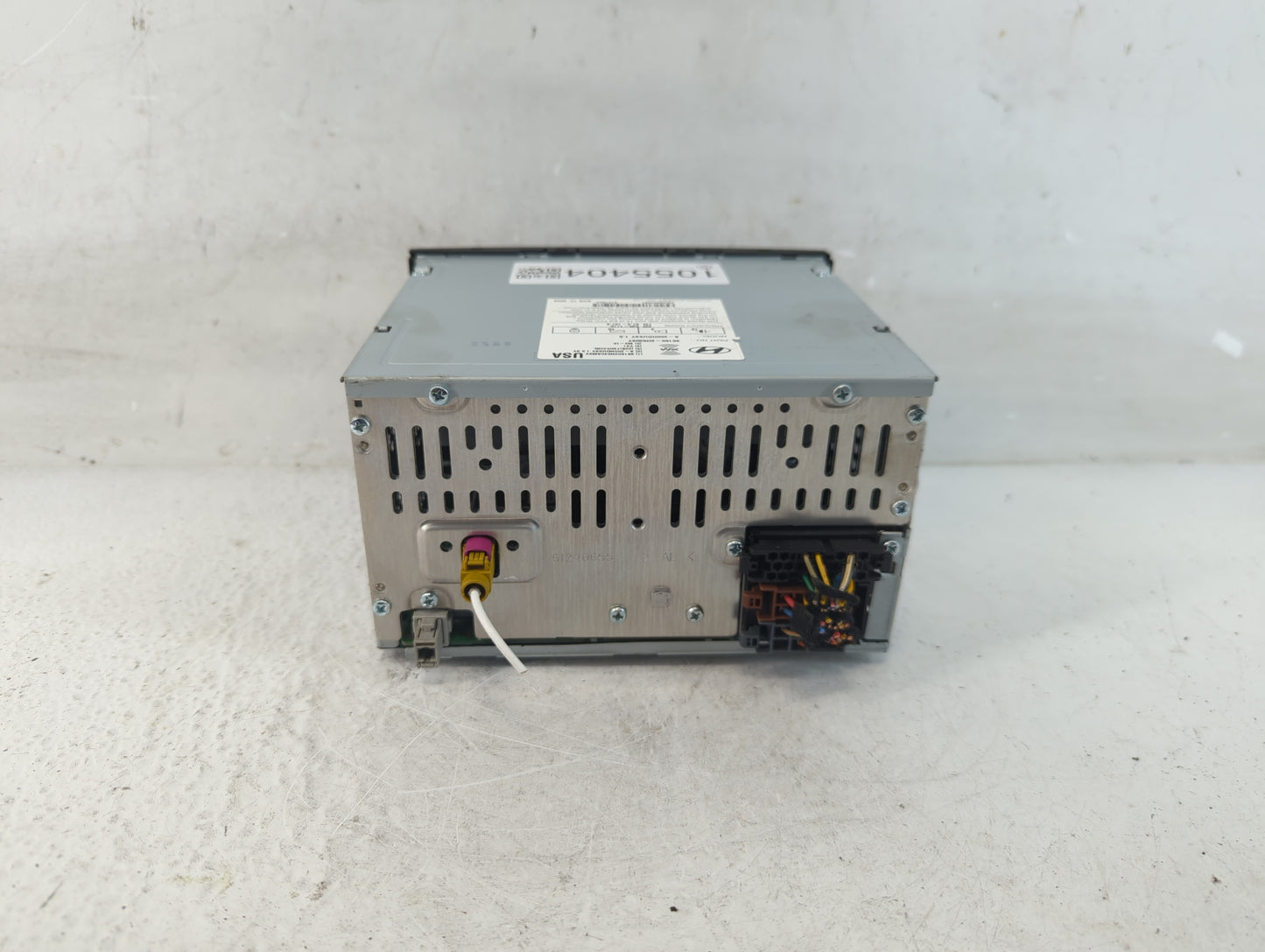 2007-2010 Hyundai Elantra Radio AM FM Cd Player Receiver Replacement P/N:96160-2H5309Y Fits Fits 2007 2008 2009 2010 OEM Use