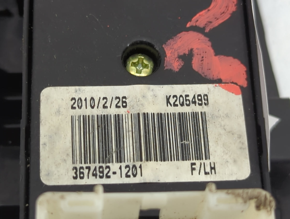 2007-2010 Hyundai Elantra Master Power Window Switch Replacement Driver Side Left P/N:367492-1201 Fits Fits 2007 2008 2009 2