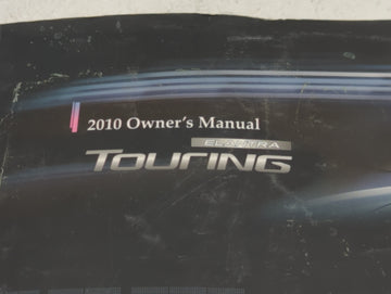 2010 Hyundai Elantra Touring Owners Manual Book Guide P/N:A2LO-EU98C OEM Used Auto Parts