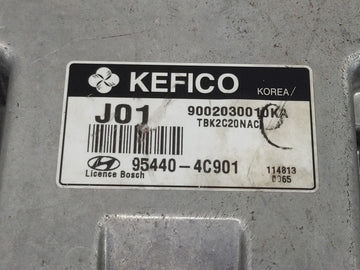 2009-2011 Hyundai Genesis PCM Engine Control Computer ECU ECM PCU OEM P/N:95440-4C901 9002030010KA Fits Fits 2009 2010 2011 OEM Used Auto Parts