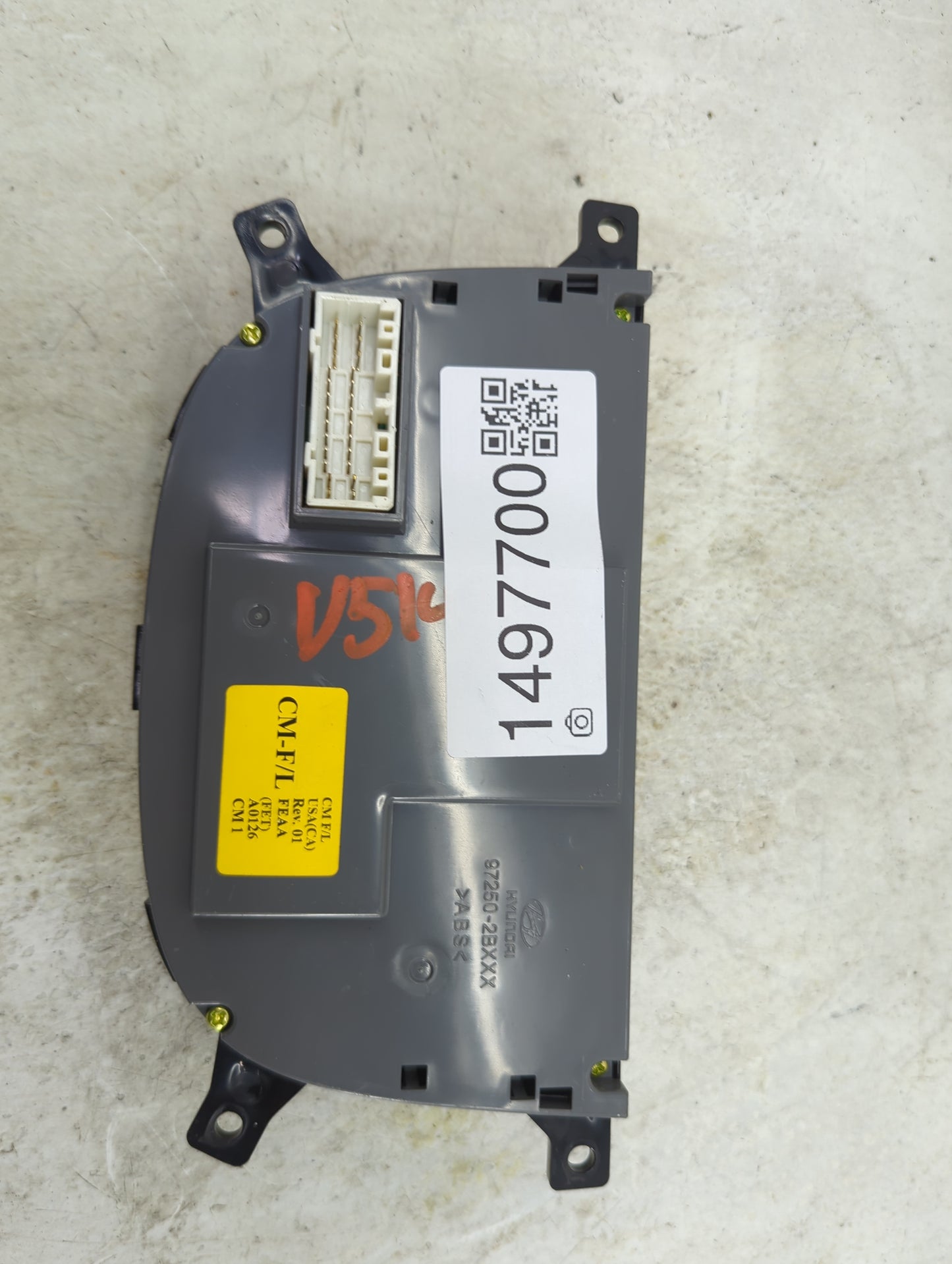 2010-2012 Hyundai Santa Fe Climate Control Module Temperature AC/Heater Replacement P/N:87260-2BXXX Fits Fits 2010 2011 2012