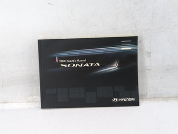 2010 Hyundai Sonata Owners Manual Book Guide OEM Used Auto Parts