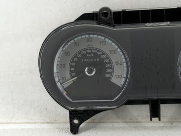 2010 Jaguar Xf Instrument Cluster Speedometer Gauges P/N:9X23-10849-ND Fits OEM Used Auto Parts