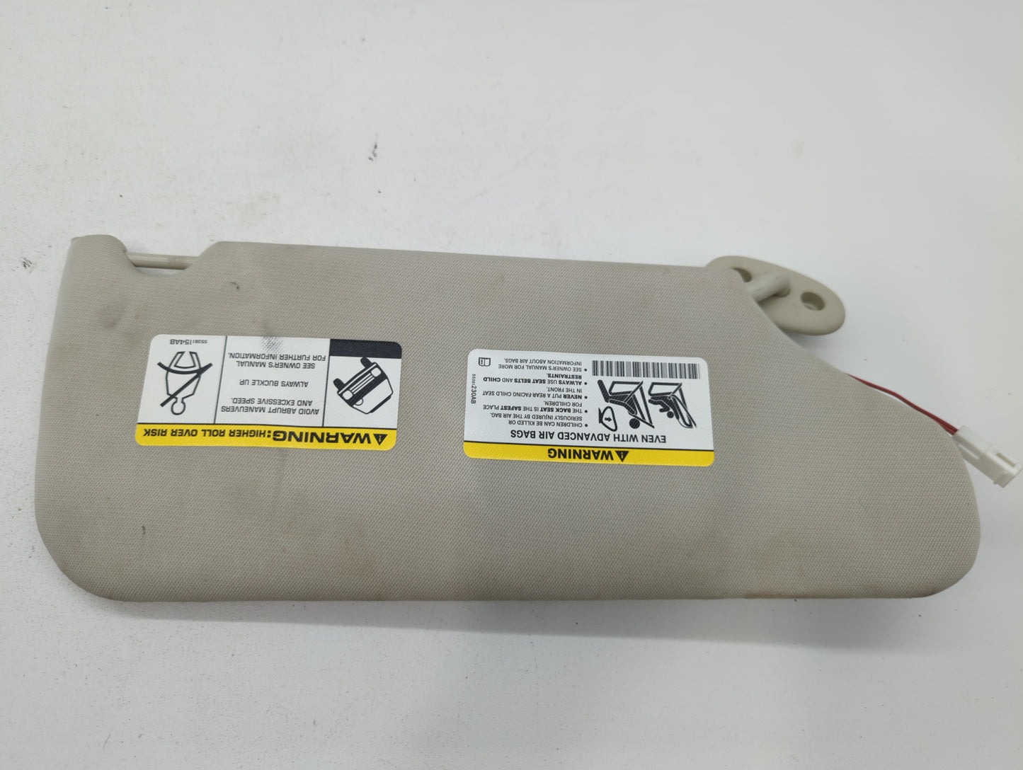 2008-2012 Jeep Liberty Sun Visor Shade Replacement Driver Left Mirror Fits Fits 2008 2009 2010 2011 2012 OEM Used Auto Parts