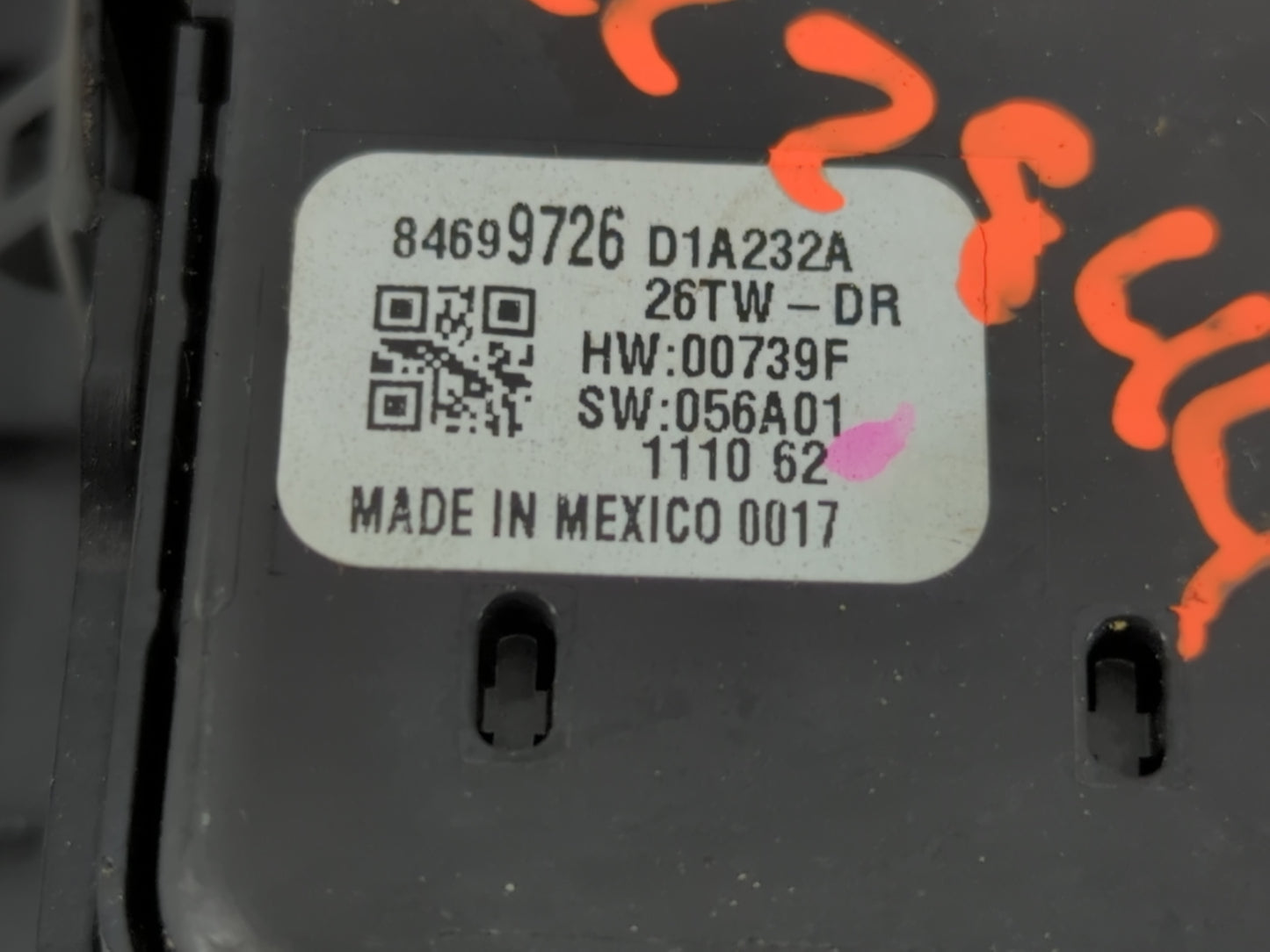 2007-2010 Jeep Patriot Master Power Window Switch Replacement Driver Side Left P/N:84699726 Fits Fits 2007 2008 2009 2010 OE